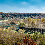 View of Railroad Bridge from Devil